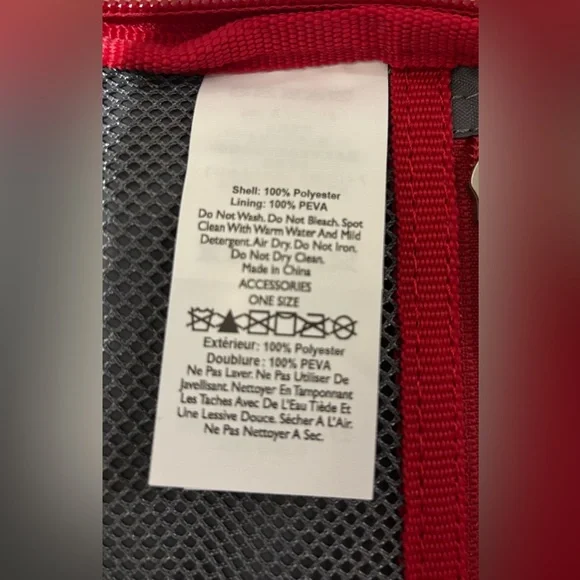 NWT Eddie Bauer Bygone Backpack Cooler red - Picture 5 of 5